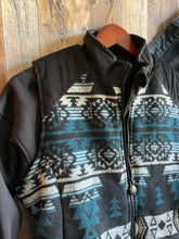 Load image into Gallery viewer, Maybelle Vest {Black and Gray}