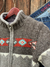 Load image into Gallery viewer, Mustang Knit Sweater Jacket {Gray}