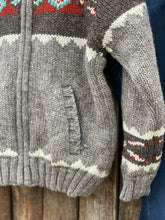 Load image into Gallery viewer, Mustang Knit Sweater Jacket {Gray}