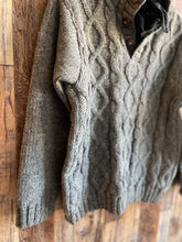 Load image into Gallery viewer, Connery Wool Sweater Gray {Men&#39;s}