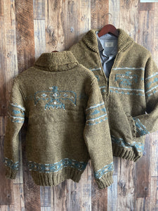 Eagle Knit Sweater Jacket {Men's}