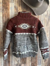 Load image into Gallery viewer, Mustang Knit Sweater Jacket {Canyon}