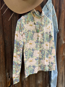 Skimy Turtleneck {Floral}