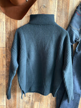 Load image into Gallery viewer, Modinetta Merino Wool Sweater {Deep Water}