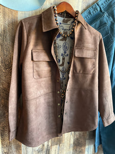 Goshen Faux Suede Jacket