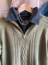 Load image into Gallery viewer, Sandpoint Sweater {Olive}