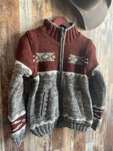 Mustang Knit Sweater Jacket {Canyon}