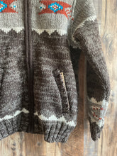 Load image into Gallery viewer, Mustang Knit Sweater Jacket {Walnut}