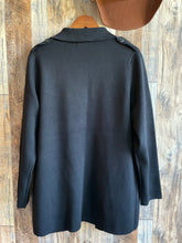 Load image into Gallery viewer, Plano Blazer Cardigan {Black}