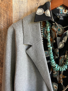 Plano Blazer Cardigan {Gray}