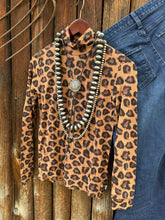 Load image into Gallery viewer, Skimy Turtleneck {Leopard}