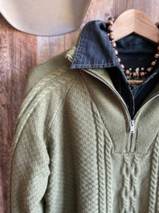 Sandpoint Sweater {Olive}