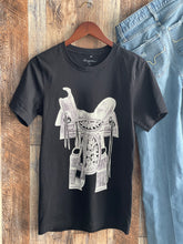 Load image into Gallery viewer, Vintage Saddle T-Shirt {Black}