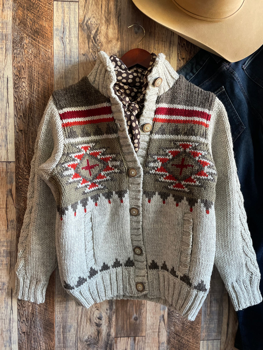 Brush Creek Knit Sweater Jacket {Natural}