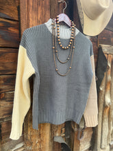 Load image into Gallery viewer, Swanford Sweater {Storm}