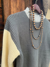 Load image into Gallery viewer, Swanford Sweater {Storm}