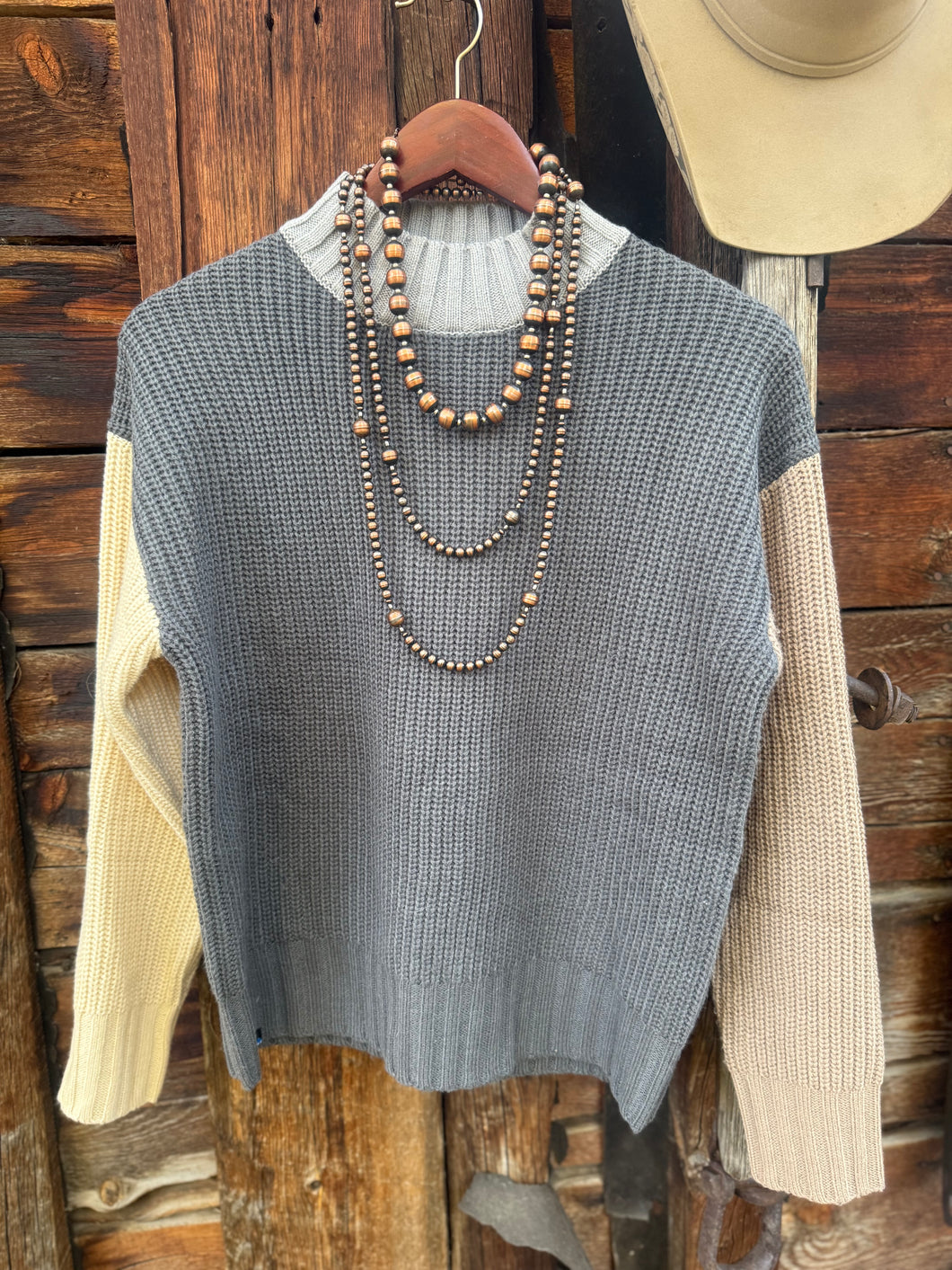 Swanford Sweater {Storm}