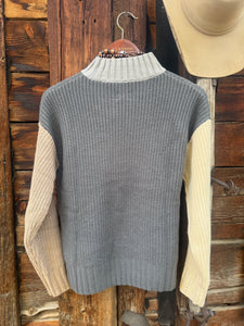Swanford Sweater {Storm}