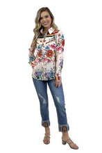 Load image into Gallery viewer, Peoria Serape Floral Button Up