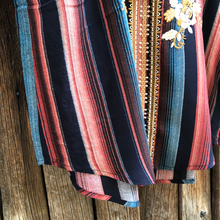 Load image into Gallery viewer, Santa Maria Embroidered Serape Blouse