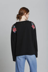 Bali Embroidered Sweatershirt