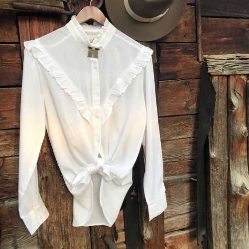 Calamity Ruffle Blouse