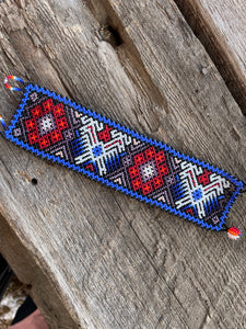 Huichol Bead Art Bracelet 2