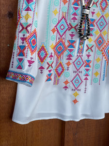 Monterey Embroidered Top