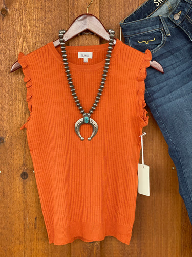 Dubois Ruffle Tank