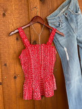 Load image into Gallery viewer, Cheyenne Smocked Tank