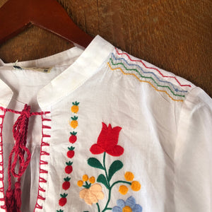 Banderas Embroidered Blouse