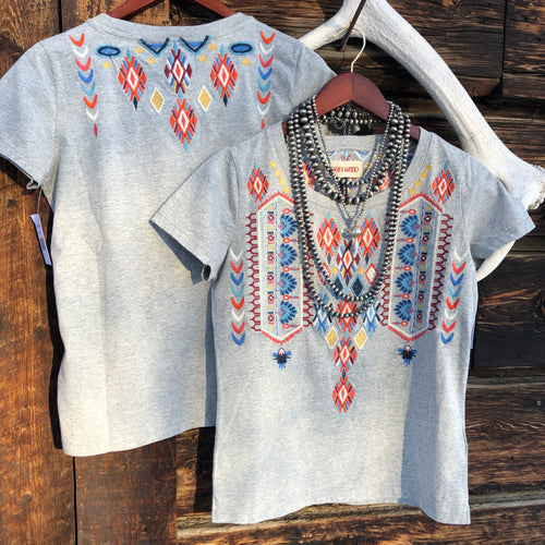 Bryce Embroidered Top