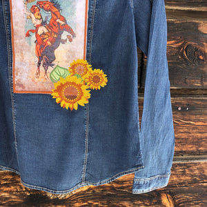 Tahoe Denim Patch Top