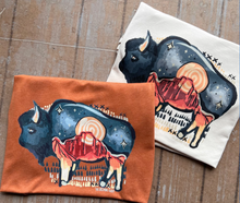 Load image into Gallery viewer, Navasota Nights Buffalo Tee