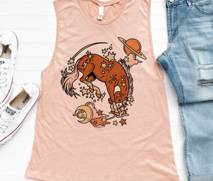 Cosmic Horse with Stars Tank