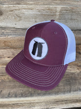 Load image into Gallery viewer, Woolies Maroon Patch Hats
