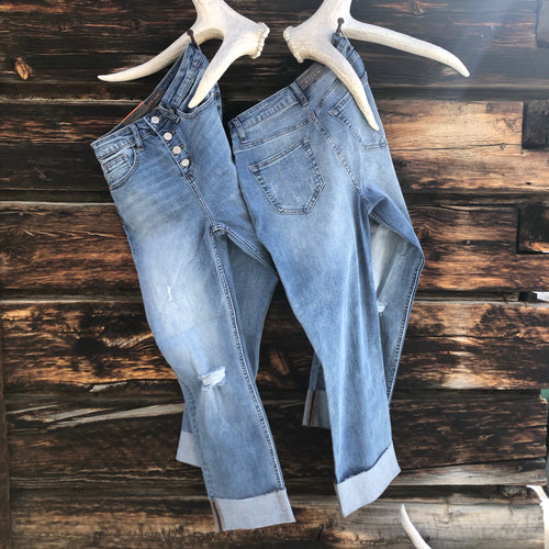 Dolly Button Fly Jeans
