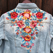 Load image into Gallery viewer, Aurora Embroidered Denim Jacket