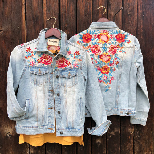 Aurora Embroidered Denim Jacket