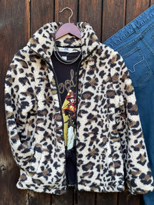 Conroe Leopard Jacket