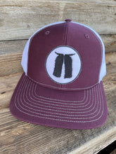 Load image into Gallery viewer, Woolies Maroon Patch Hats