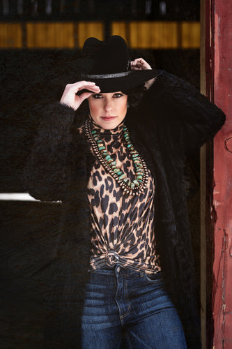 Black Grizz Duster Cardigan