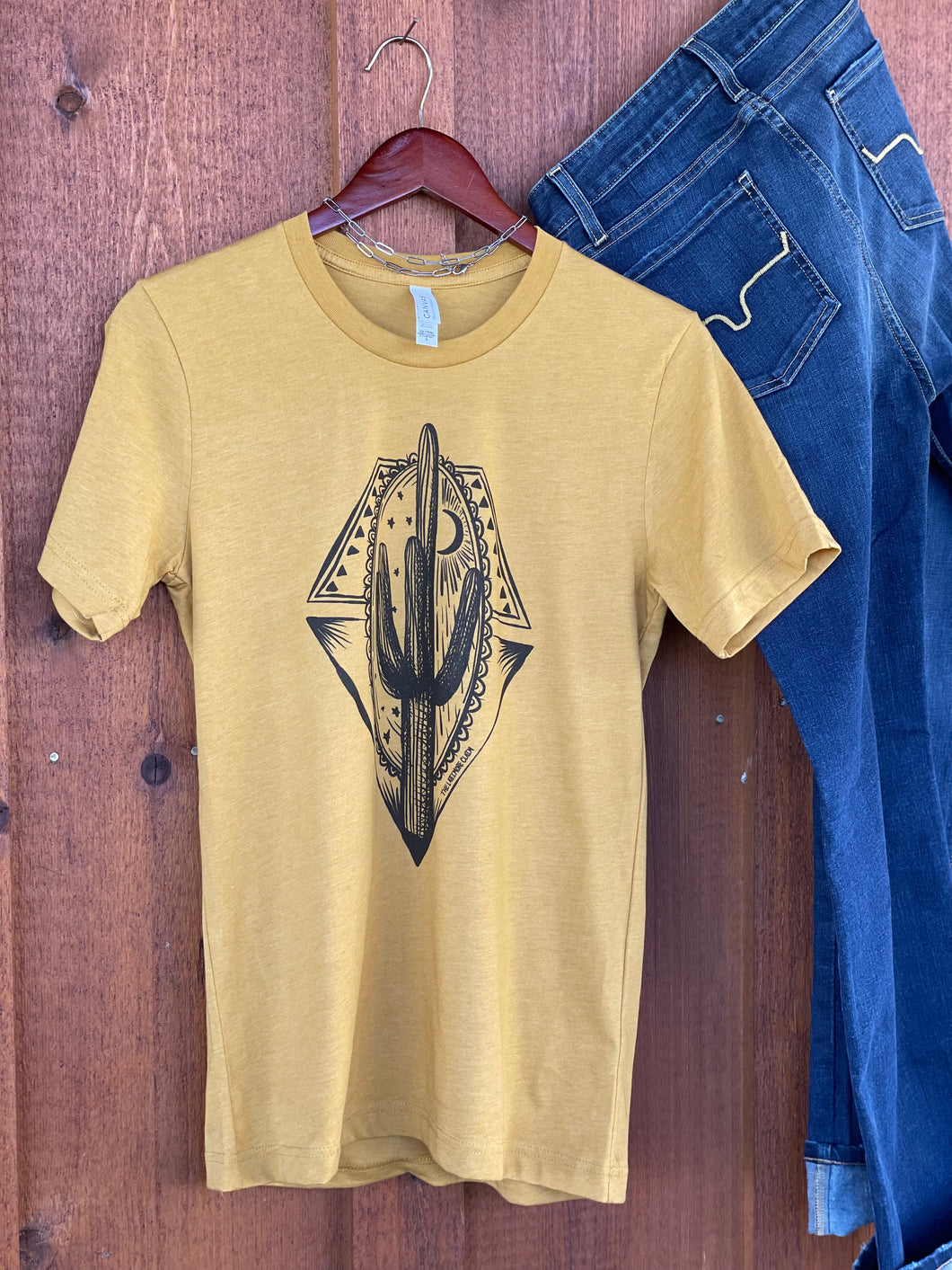 Midnight Cactus Tee